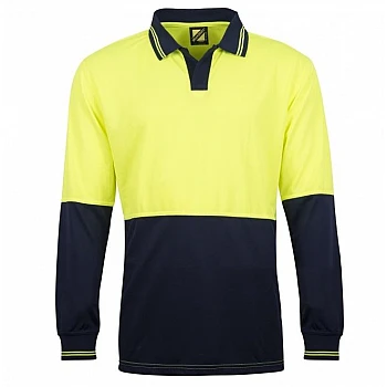 Hi Vis Laundry Polo Long Sleeves