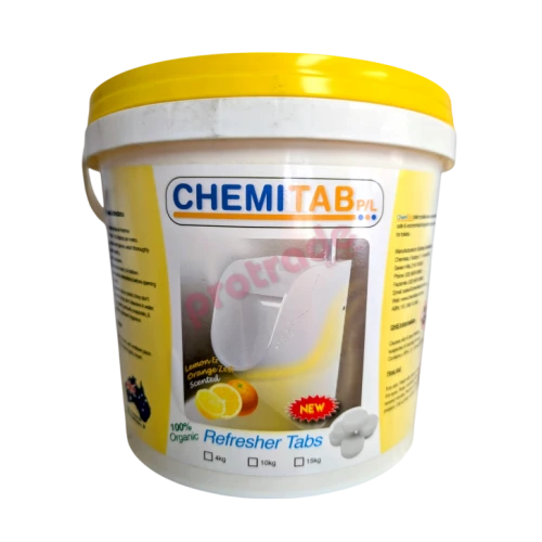 Urinal Toilet Blocks 4kg Bucket Lemon Fragrance
