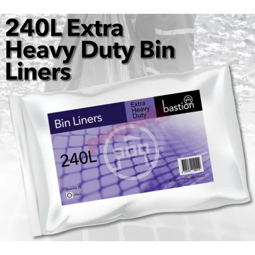 Bin Liner Heavy Duty 240l Pack Of 25 Bin Liner Heavy Duty 240l Pack Of 25