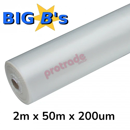 Industrial Clear Film 2m X 50m X 200um Industrial Clear Film 2m X 50m X 200um
