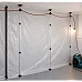 Extension Lead Stand Adjustable Pole And Hook