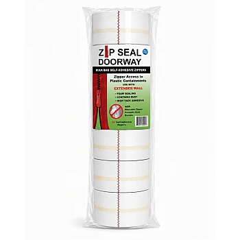 Extra Wide Self Adhesive Zipper Door – 72mm (Pack of 6)
