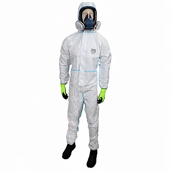 Maxisafe Aquaguard Microporous Type 4/5/6 Coverall CAT III