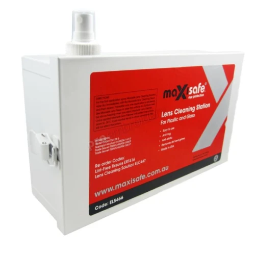 MAXISAFE Metal Lens Cleaning Station