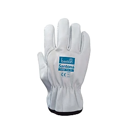 Santona Cow Grain Natural Leather Riggers Gloves Santona Cow Grain Natural Leather Riggers Gloves