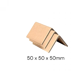 Cardboard Corner Protectors 50x50x50mm – Pack of 1000 Cardboard Corner Protectors 50x50x50mm – Pack of 1000