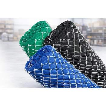 Fire Retardant Galvanised Chainwire Scaffold Mesh 32% Shade