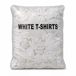 White Rags For Cleaning - 10kg Bag