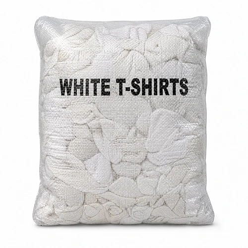 White Rags For Cleaning - 10kg Bag