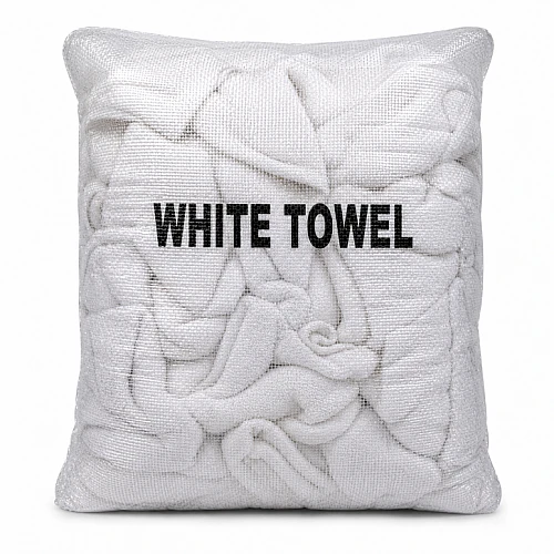 White TOWEL Mix - Cleaning Cloths 10kg Bag